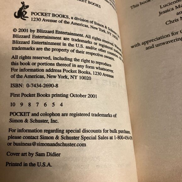 World of Warcraft Day Of The Dragon And Lord of the Clans Paperback Lot of (2) - Picture 6 of 8